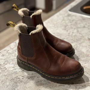 Dr. Marten 2976 Women’s Faux Fur Chelsea Boot